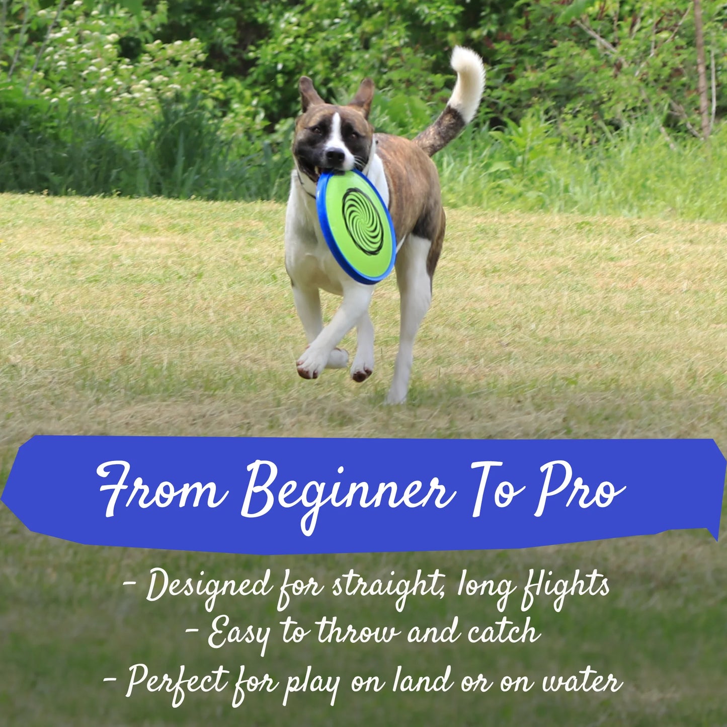 Outdoor Soft Edge Flying Disc, Floats in Water and Great for Lawn Games!