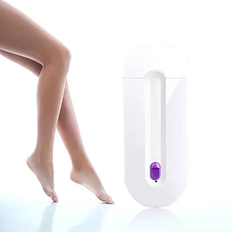 Electric Depilator Finishing Touch Mini Rechargeable Removes Painless Body Facial