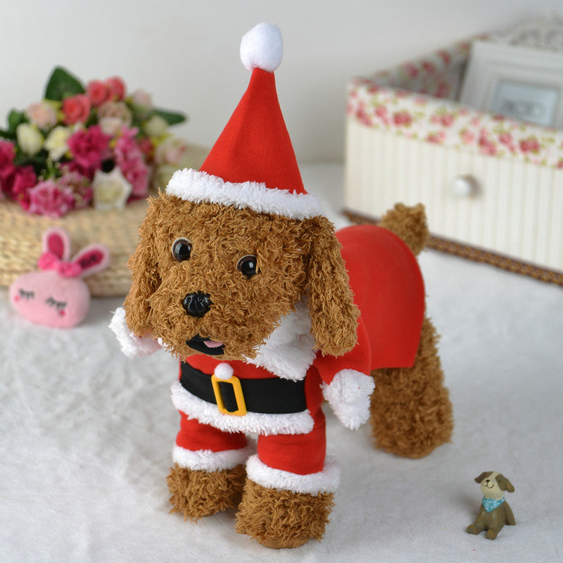 Pet Christmas Decoration Costume Pet Standing Costume