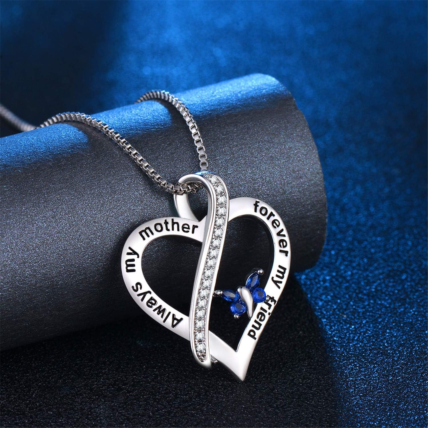 Daughter Gifts from Mom, Your Mom Gifts for Mothers Birthday, Moms Birthday Gifts for Mom, Womens Necklaces Jewelry for Mom, Birthday Gifts for Mother Mother Could Charm Necklaces, Mother'S Day Gifts