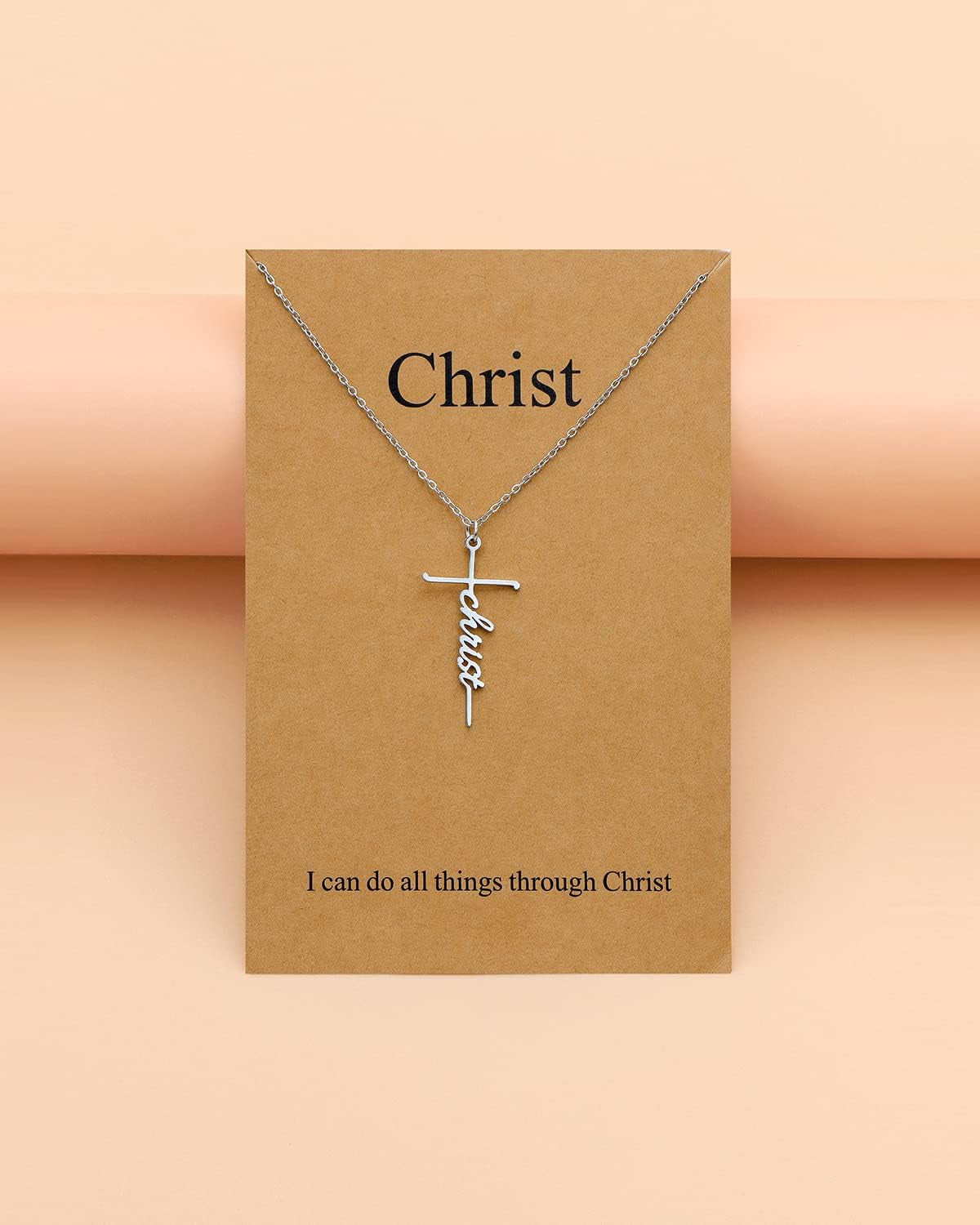 Faith Cross Necklace for Women Religious Gifts for Women Christian Jewelry Gifts for Women